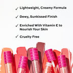 Makeup Revolution Bomb Cream Blusher-Lightweight Creamy Formula-Enriched With Vitamin E - Peach Filter - Distacart