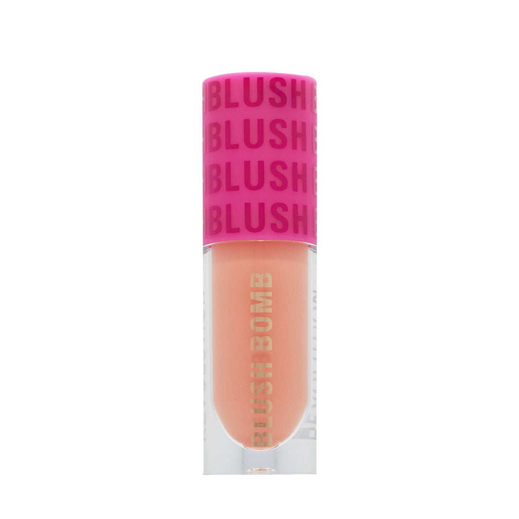 Makeup Revolution Bomb Cream Blusher-Lightweight Creamy Formula-Enriched With Vitamin E - Peach Filter - Distacart