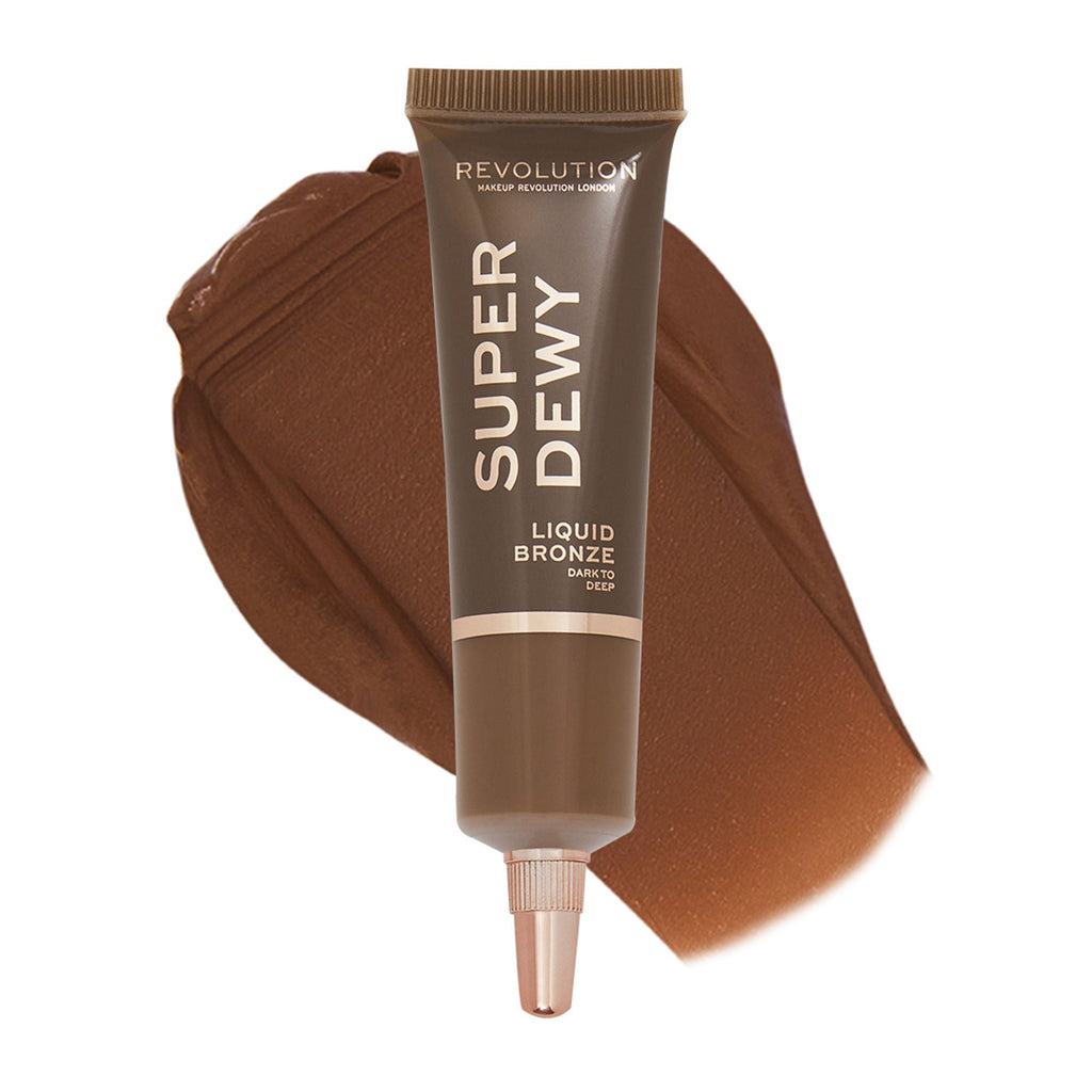 Makeup Revolution Superdewy Liquid Bronzer - Dark To Deep