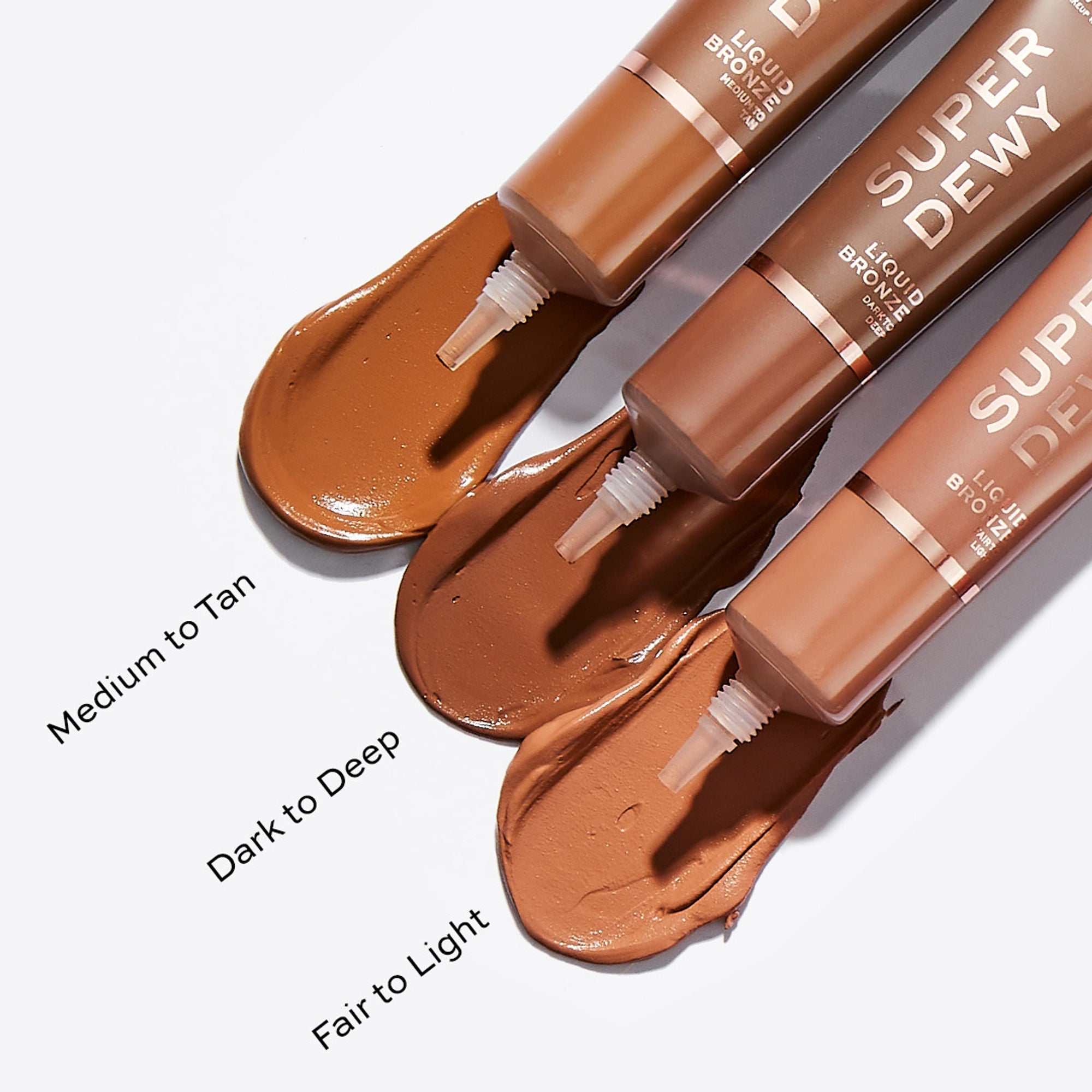 Makeup Revolution Superdewy Liquid Bronzer - Fair To Right - Distacart