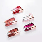 Makeup Revolution Shimmer Bomb Lipgloss-Infused With Vitamin E For Extra Nourishment - Glimmer Nude - Distacart