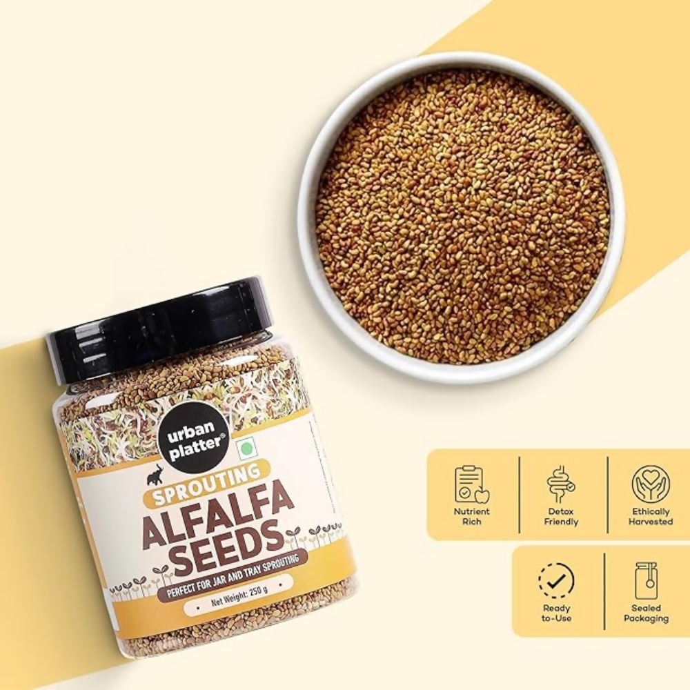 Urban Platter Alfalfa Seeds - Distacart