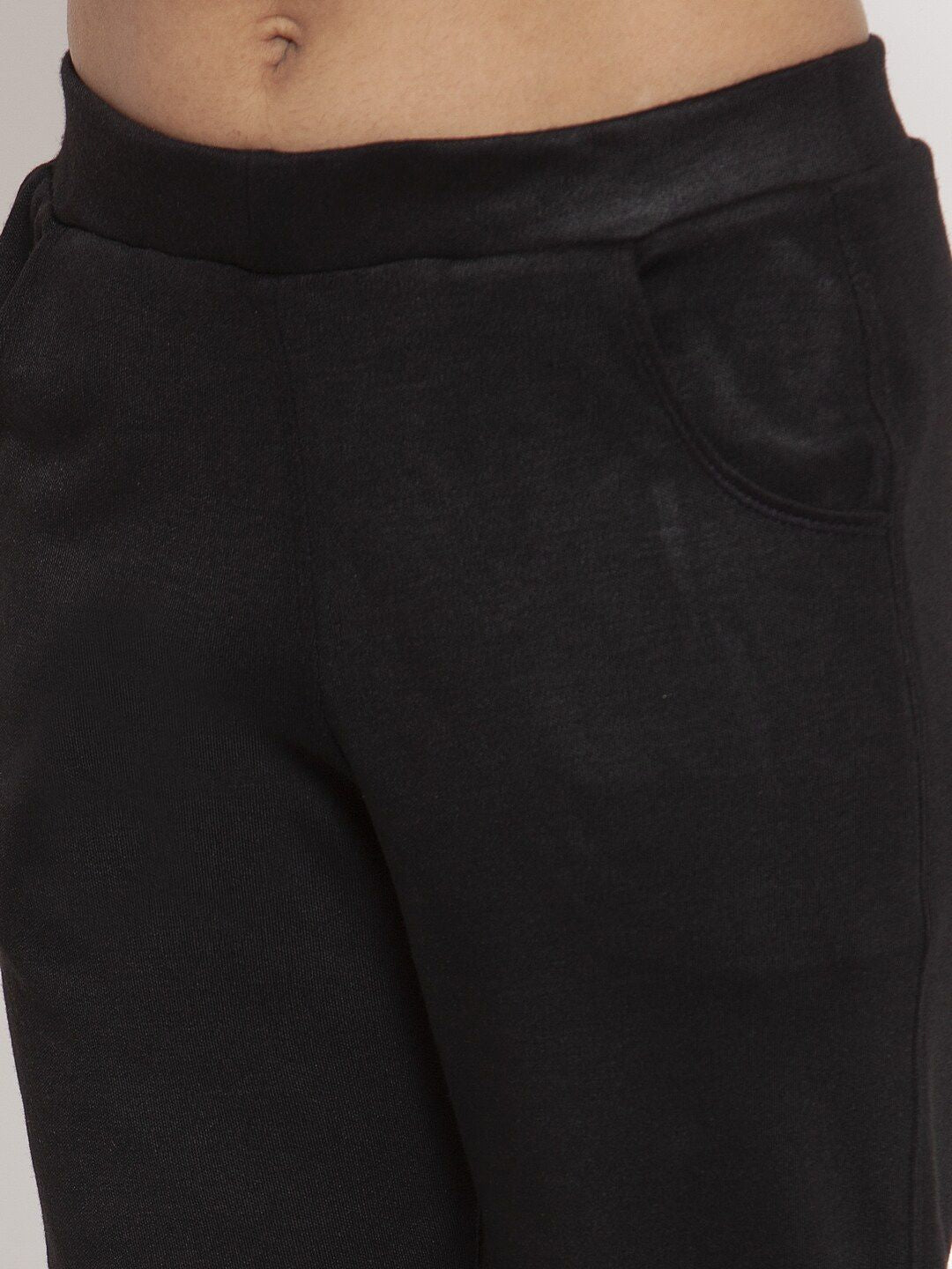 TAG 7 Women Solid Ankle-Length Leggings
