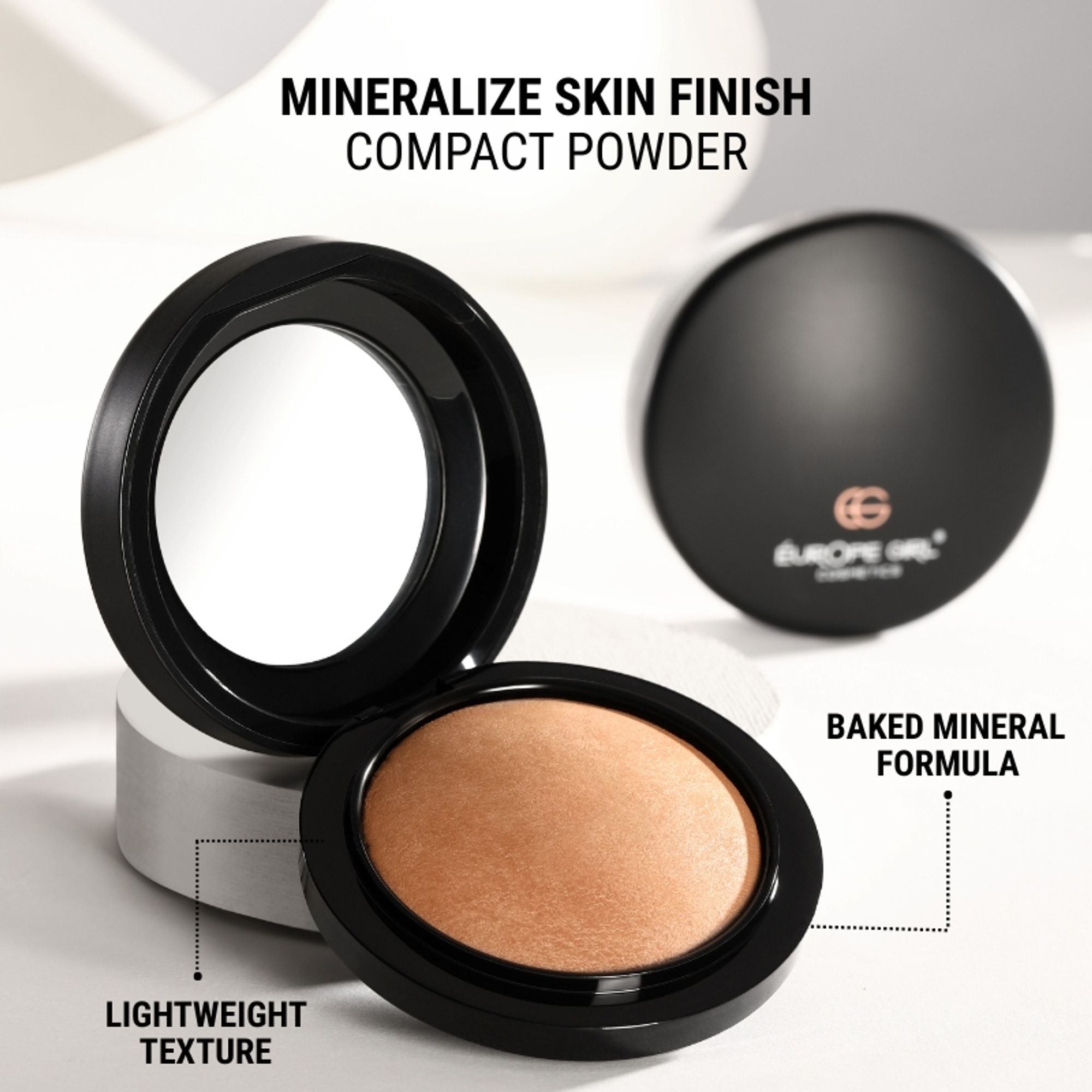 Europe Girl Mineralize Skin Finish Compact Powder - 50