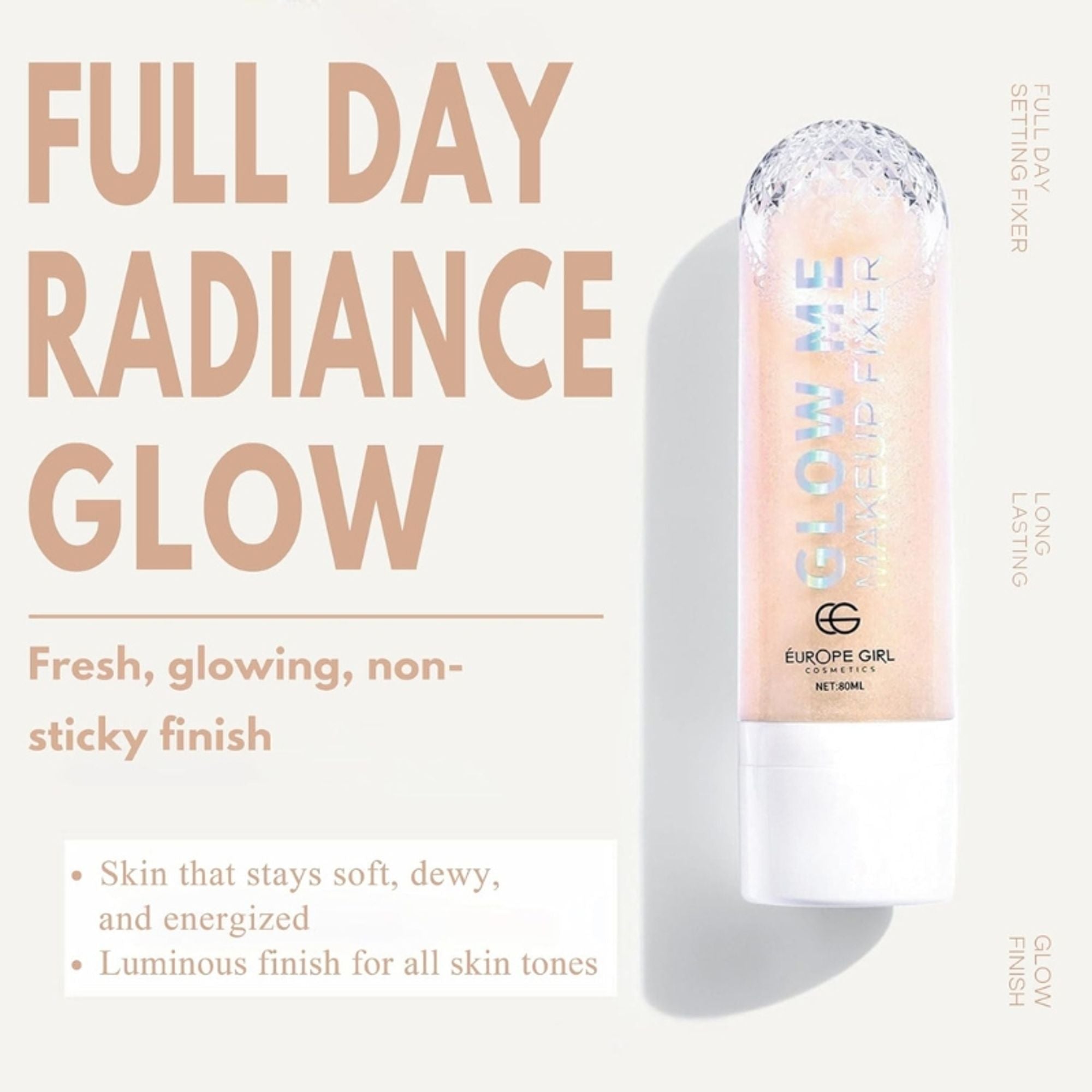 Europe Girl Shiny Fixer - Sugar Pink
