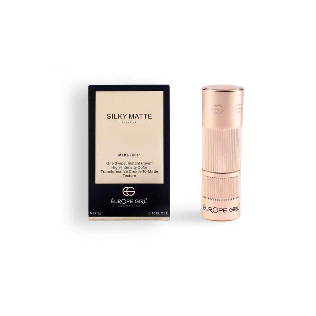 Europe Girl Silky Matte Lipstick - EG-12 Truffle