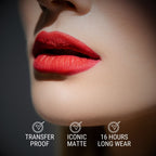 Europe Girl Silky Matte Lipstick - EG-12 Truffle