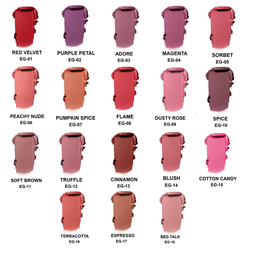 Europe Girl Silky Matte Lipstick - EG-12 Truffle