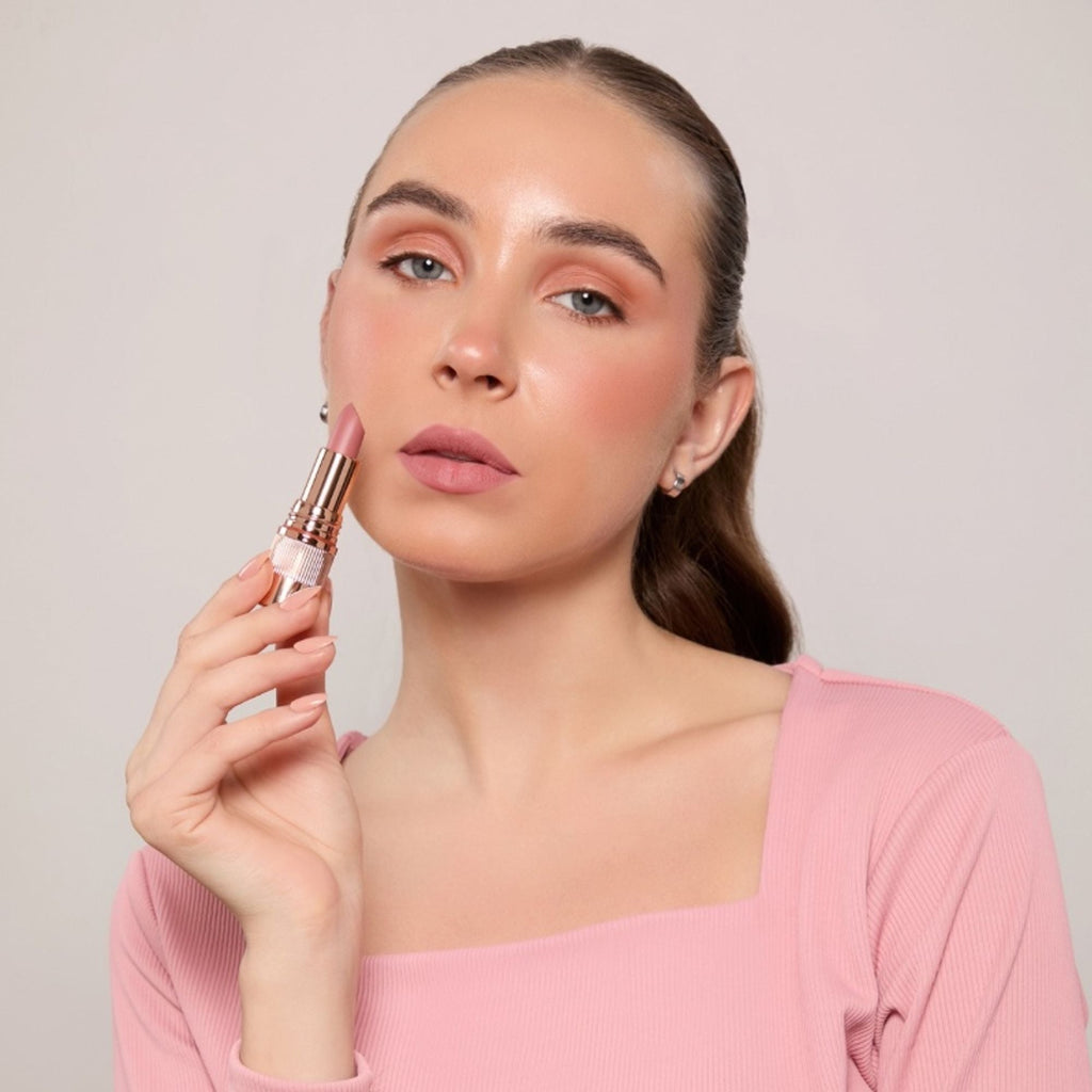 Europe Girl Silky Matte Lipstick - EG-09 Dusty Rose