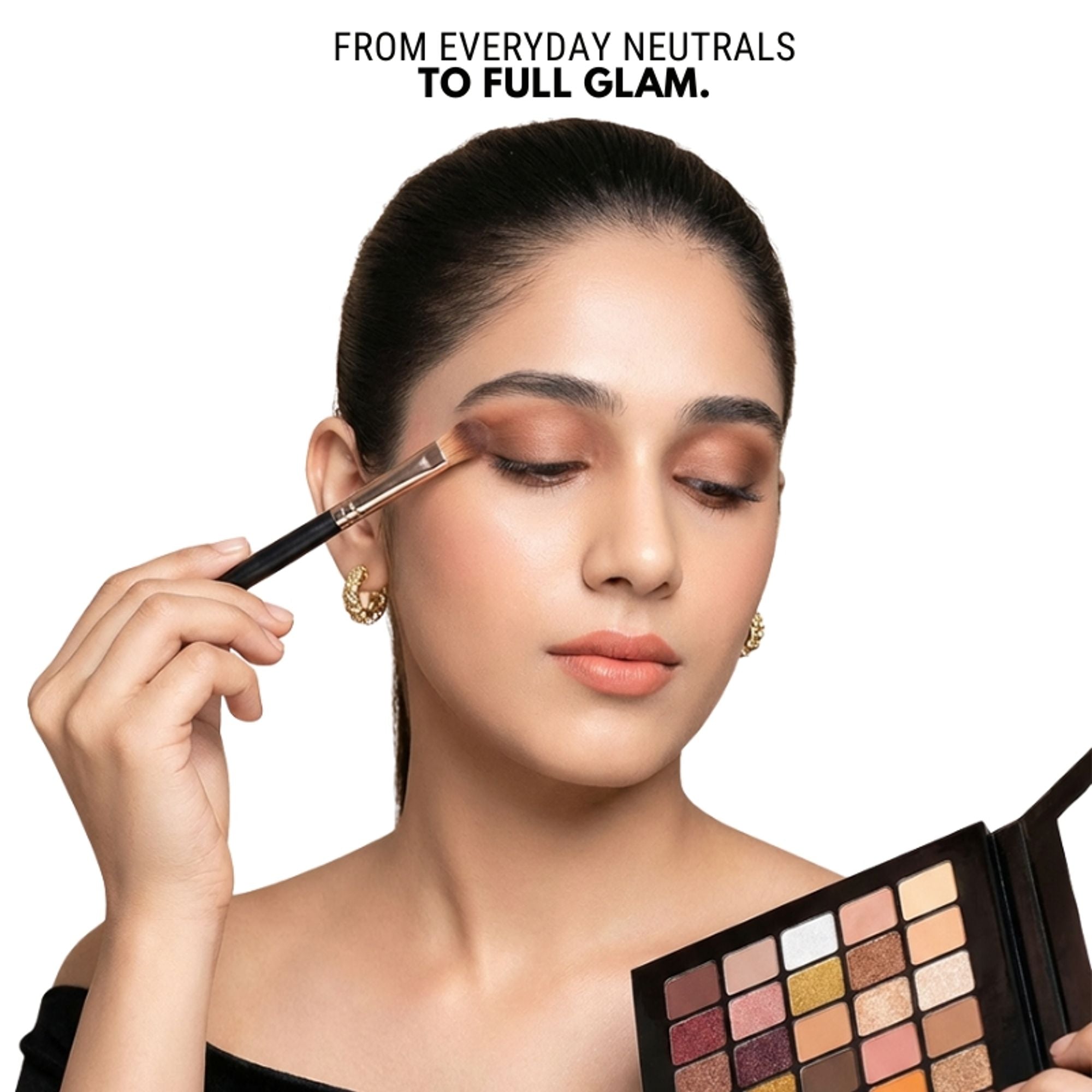 Europe Girl 40 Colour Eyeshadow Palette - Neutral Tone