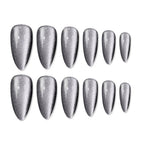 shills professional reusable press on nails log almond spn698