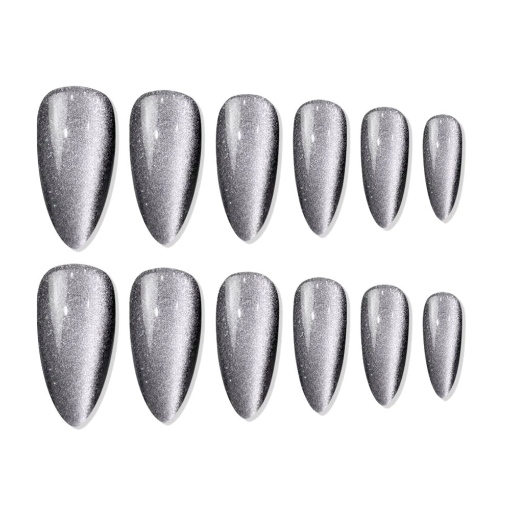 shills professional reusable press on nails log almond spn698