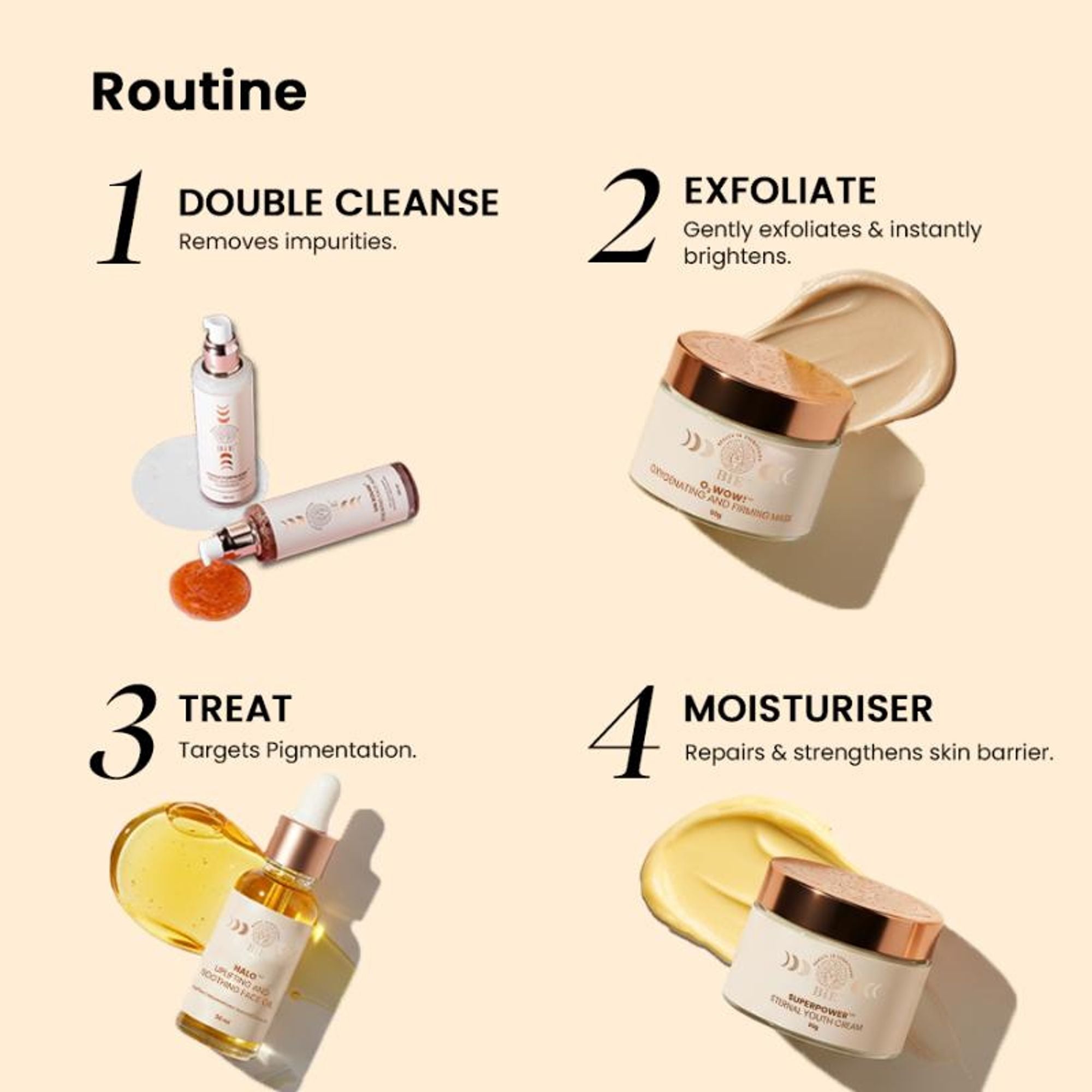 BiE Halo- Uplifting & Soothing Face Oil - Distacart