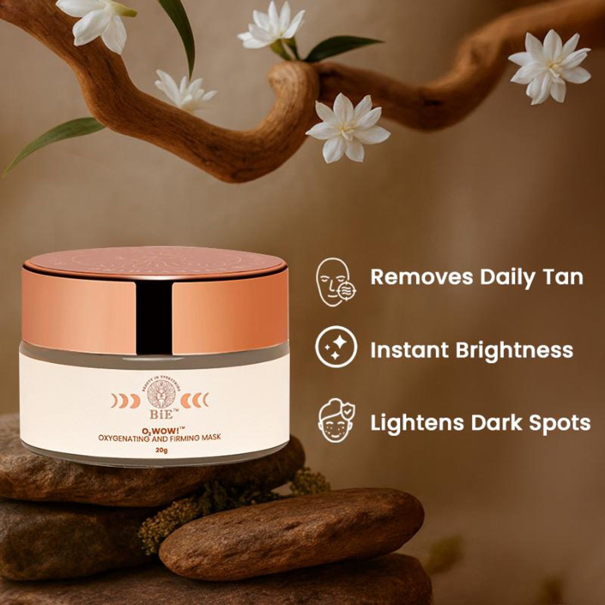BiE O2wow!- Oxygenating & Firming Mask - Distacart
