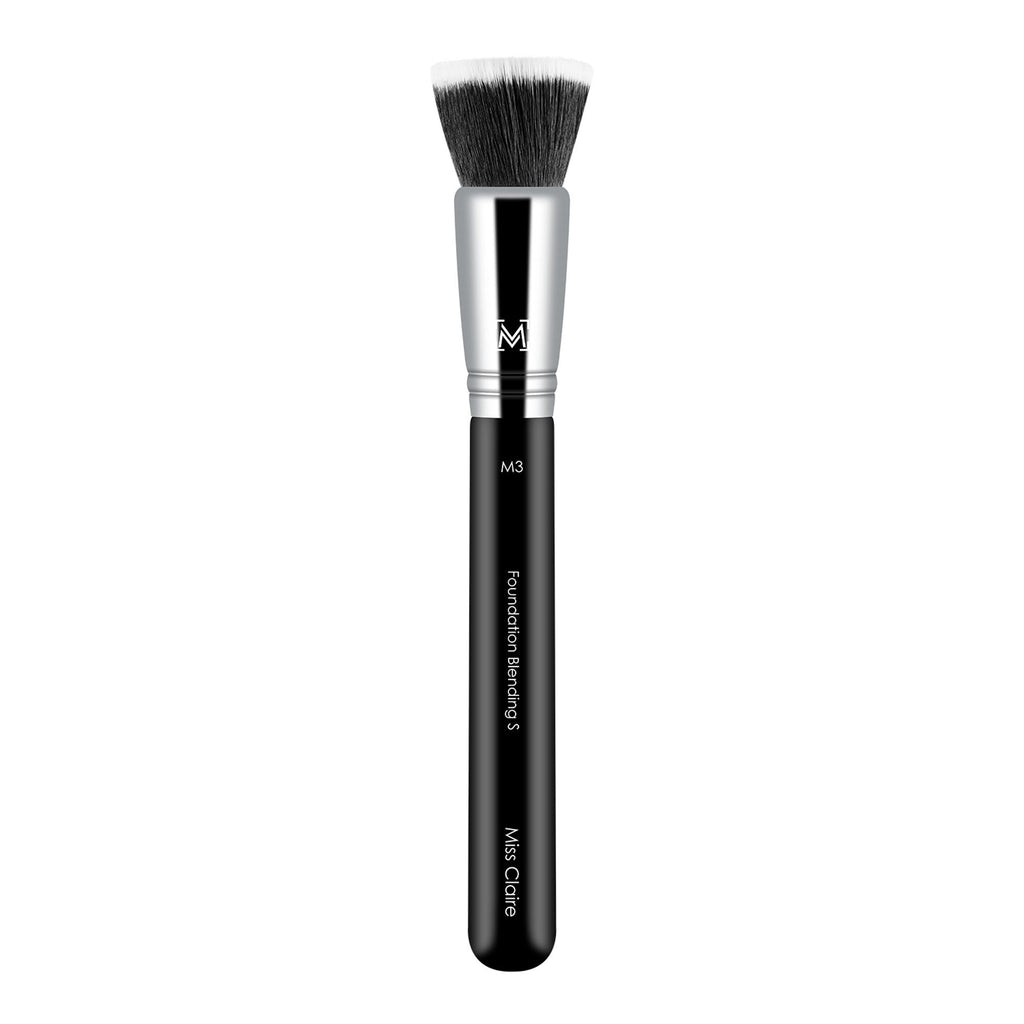 Miss Claire M3 - Foundation Blending Brush (S) - Chrome