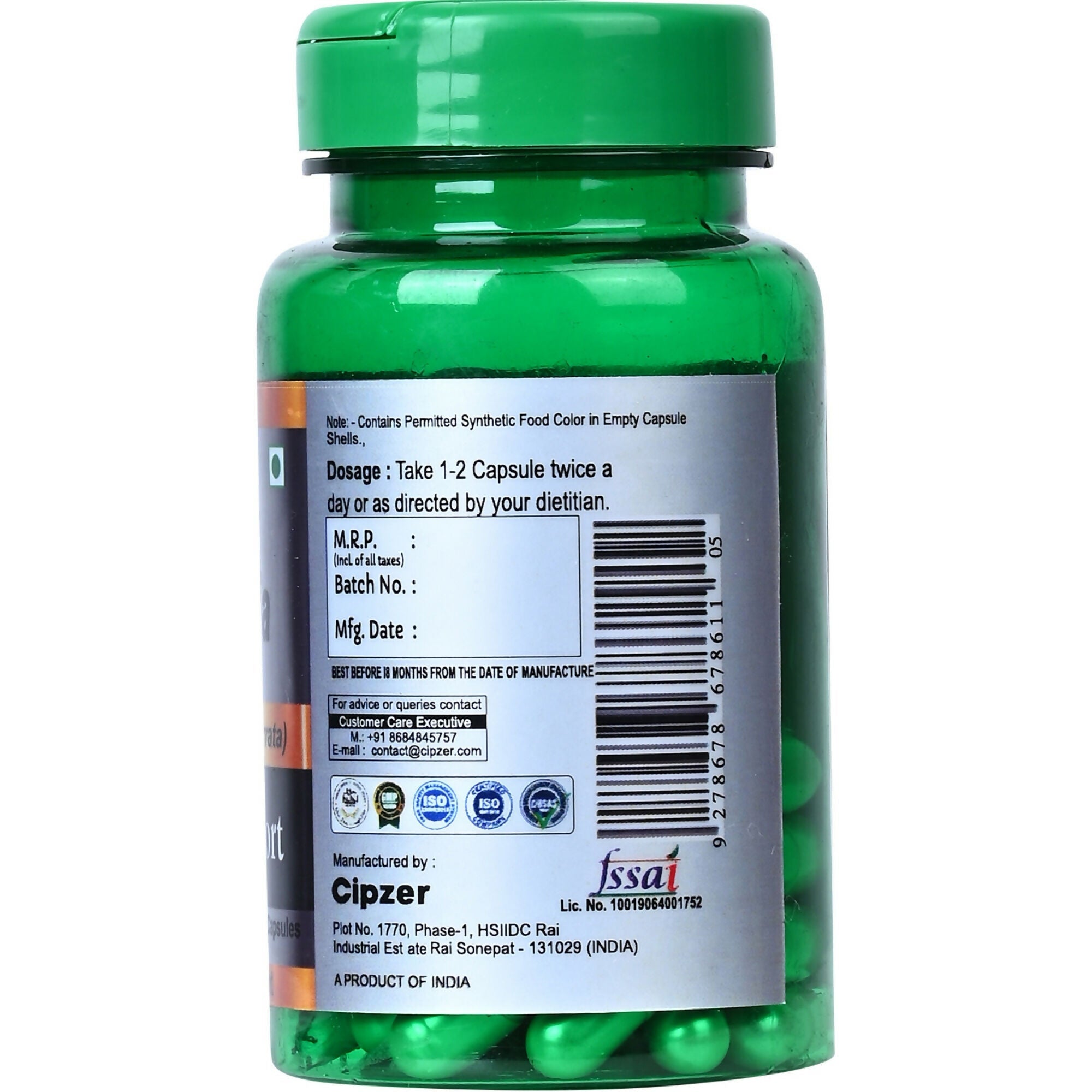 Cipzer Mucuna Capsules