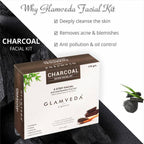 Glamveda Charcoal Purifying & Detox Facial Kit
