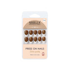 shills professional reusable press on nails french oval spn710