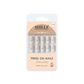 shills professional reusable press on nails french oval spn712