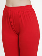 TAG 7 Women Pack Of 2 Solid Churidar-Length Leggings