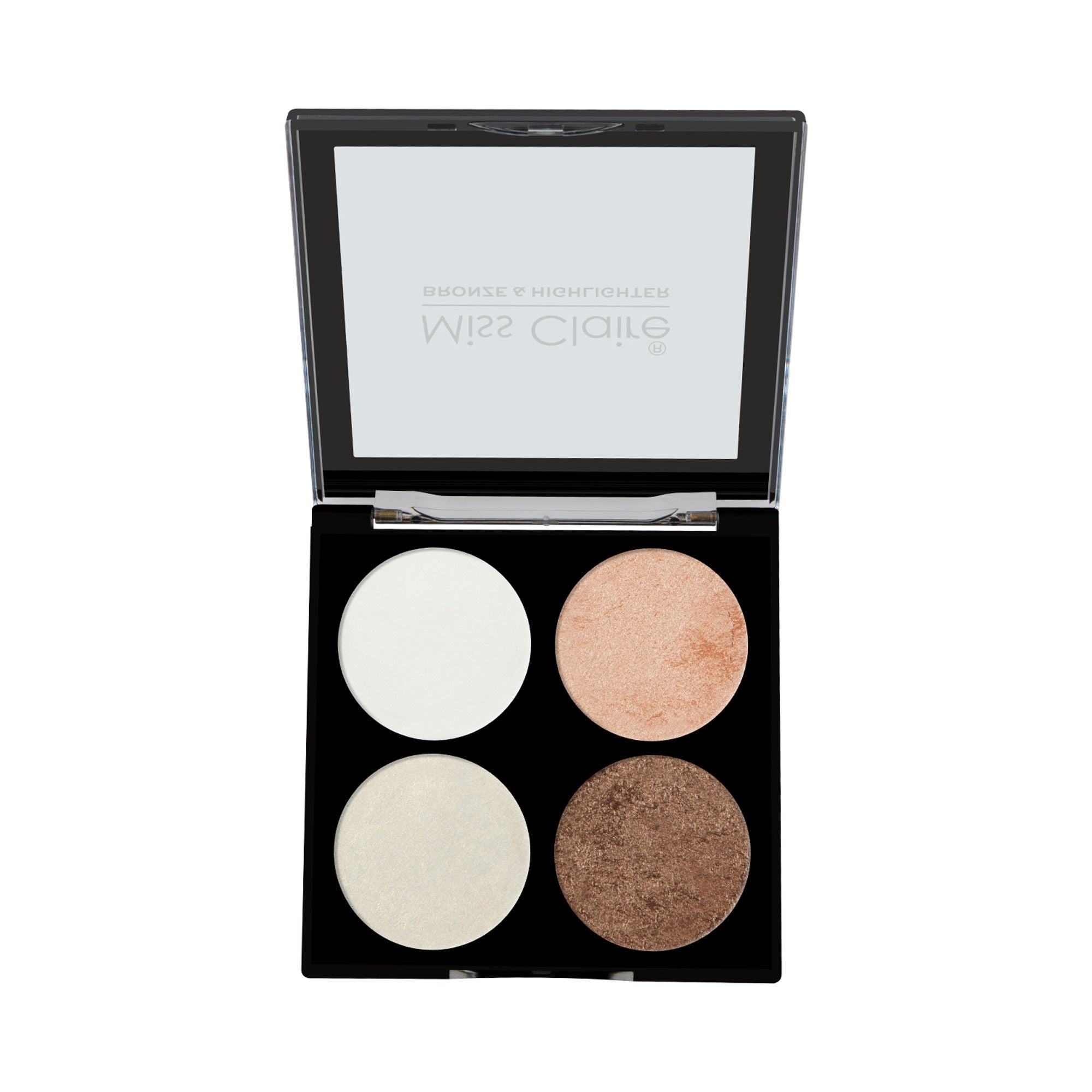 Miss Claire Bronze & Highlighter Makeup Studio Palette - 4