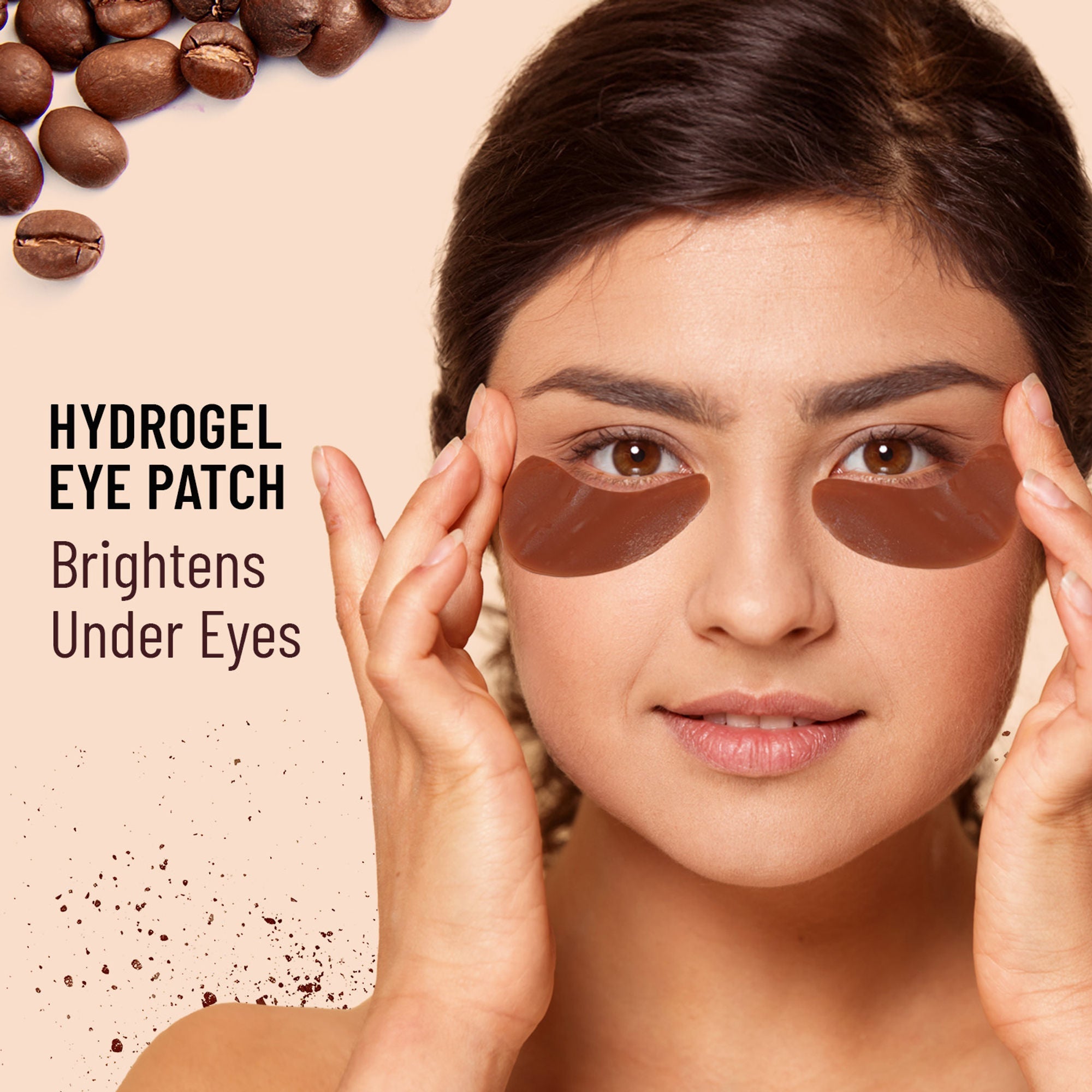 Swiss Beauty Hydra Eye Serum Patches For Dark Circles And Puffiness , Hydrate Skin - Coffee - Distacart