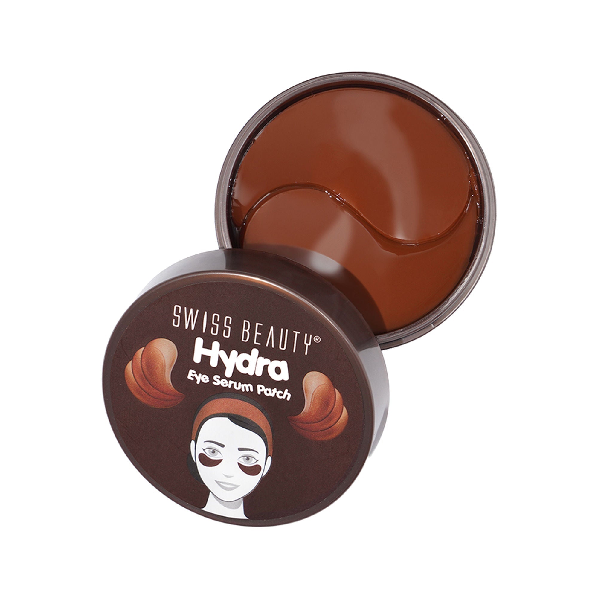 Swiss Beauty Hydra Eye Serum Patches For Dark Circles And Puffiness , Hydrate Skin - Coffee - Distacart