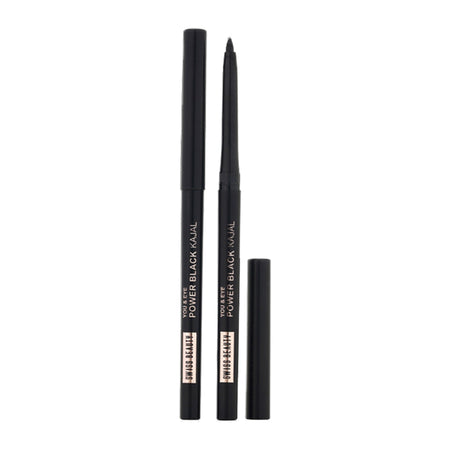 Swiss Beauty You & Eye Power Black Kajal - Pack Of 2