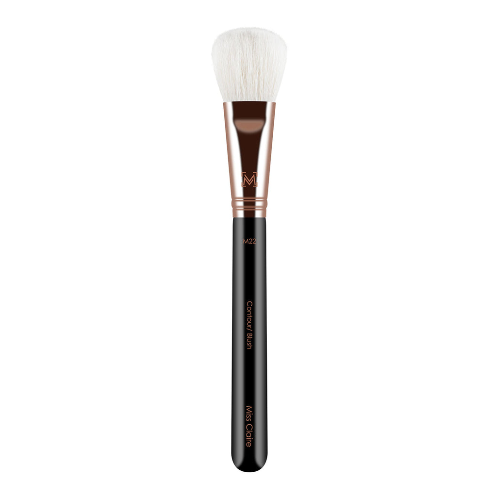 Miss Claire M22 - Contour/Blush Brush - Rose Gold