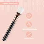Miss Claire M22 - Contour/Blush Brush - Rose Gold