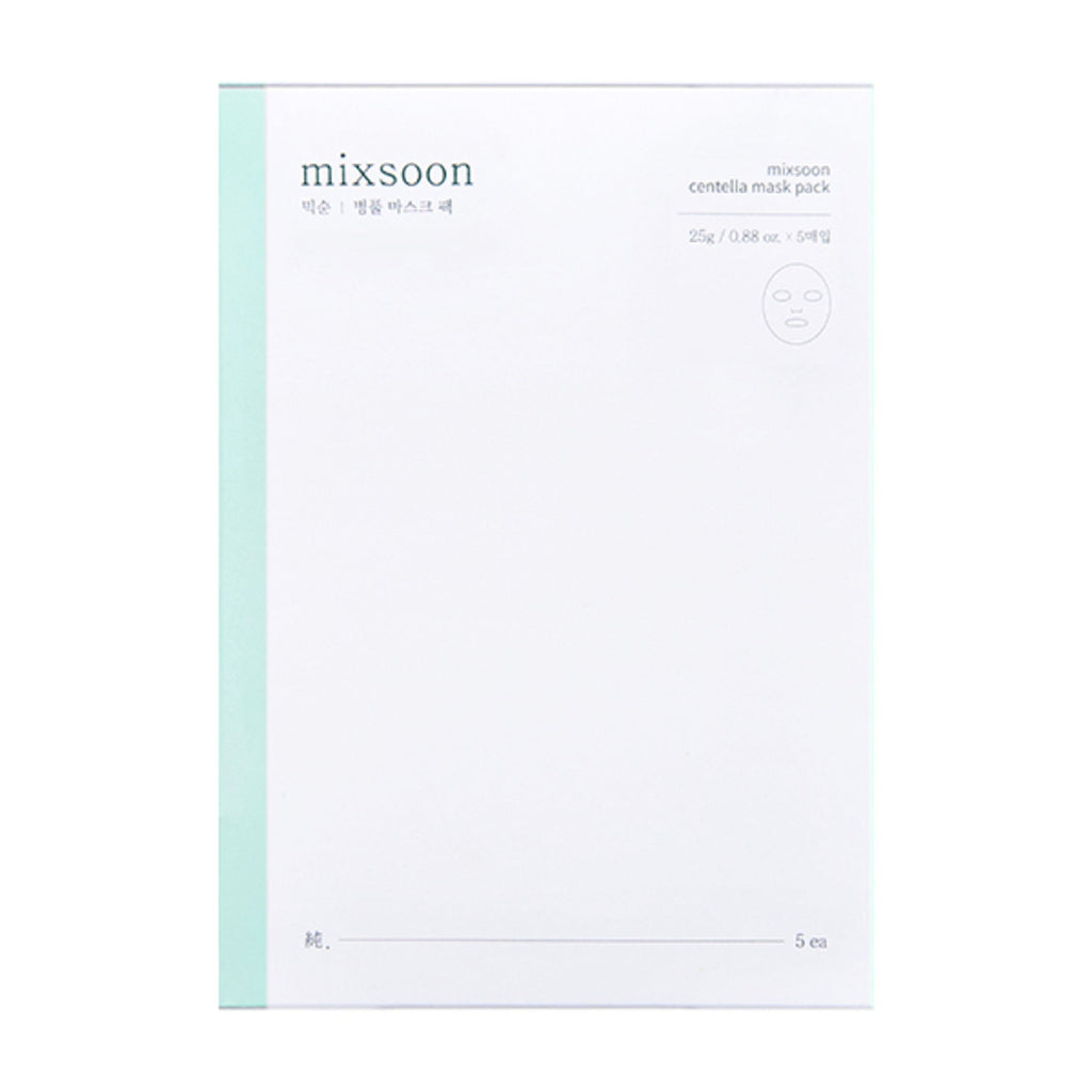 Mixsoon Centella Mask Pack, Calms Redness, Soothes Sensitive & Acne-Prone Skin - Distacart