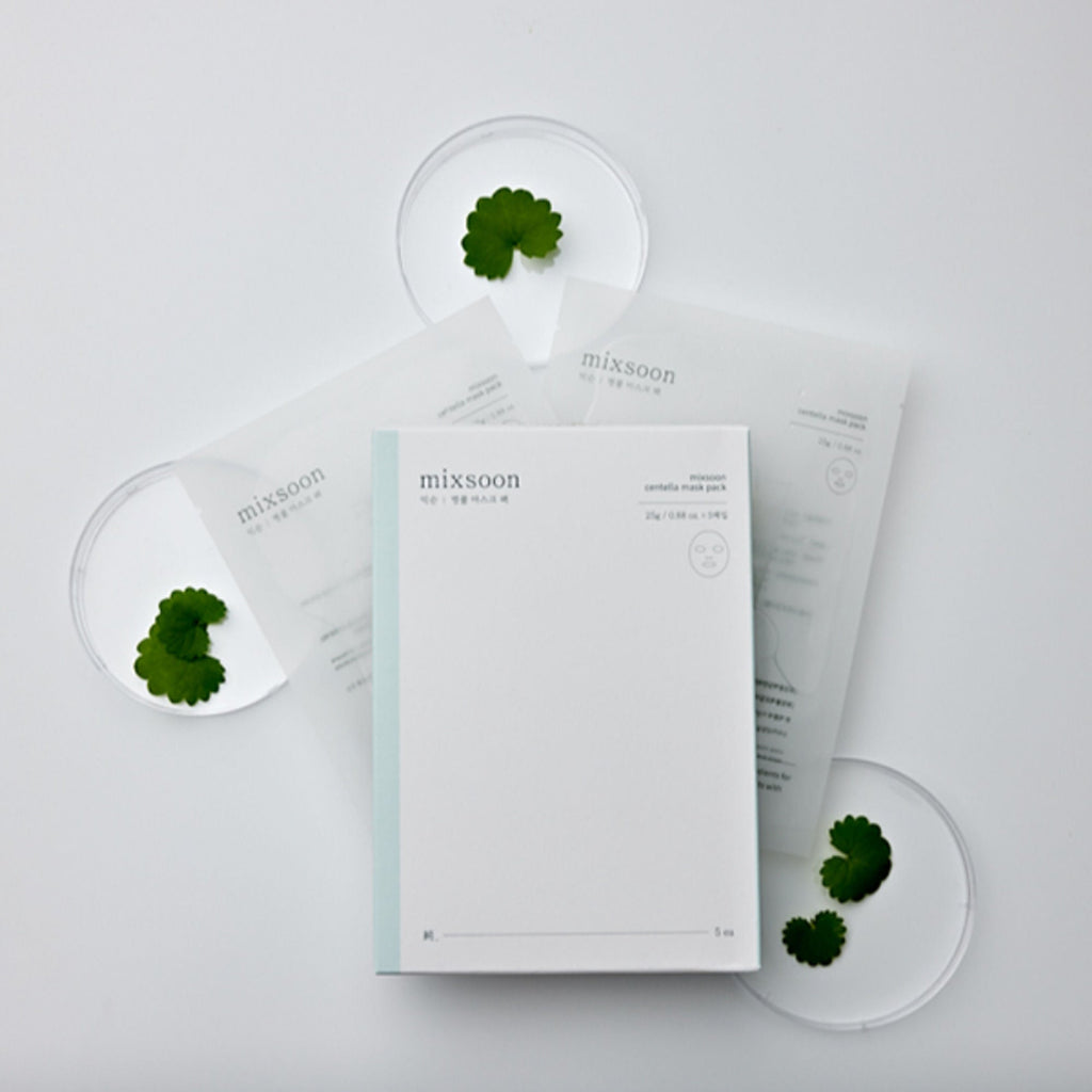 Mixsoon Centella Mask Pack, Calms Redness, Soothes Sensitive & Acne-Prone Skin - Distacart