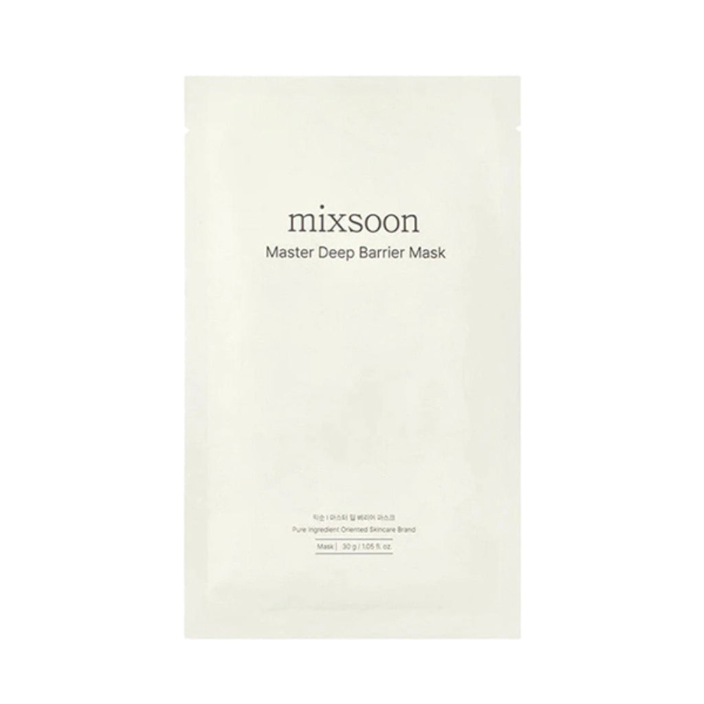 Mixsoon Deep Barrier Mask, Repairs, Strengthens & Restores Skin Barrier Sheet Mask