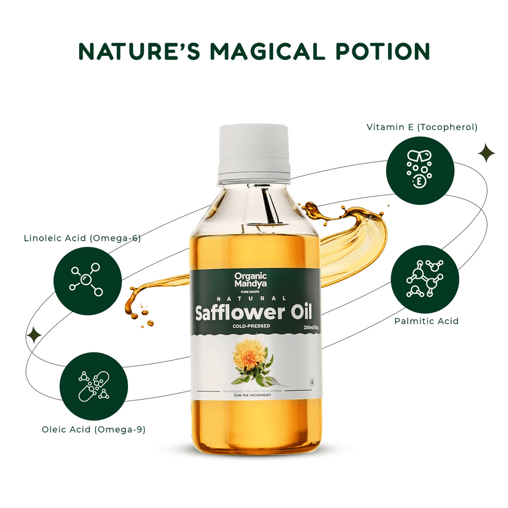 Organic Mandya Safflower Oil - Distacart
