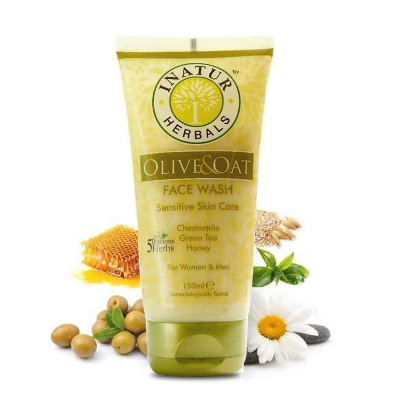 Inatur Olive & Oat Face Wash
