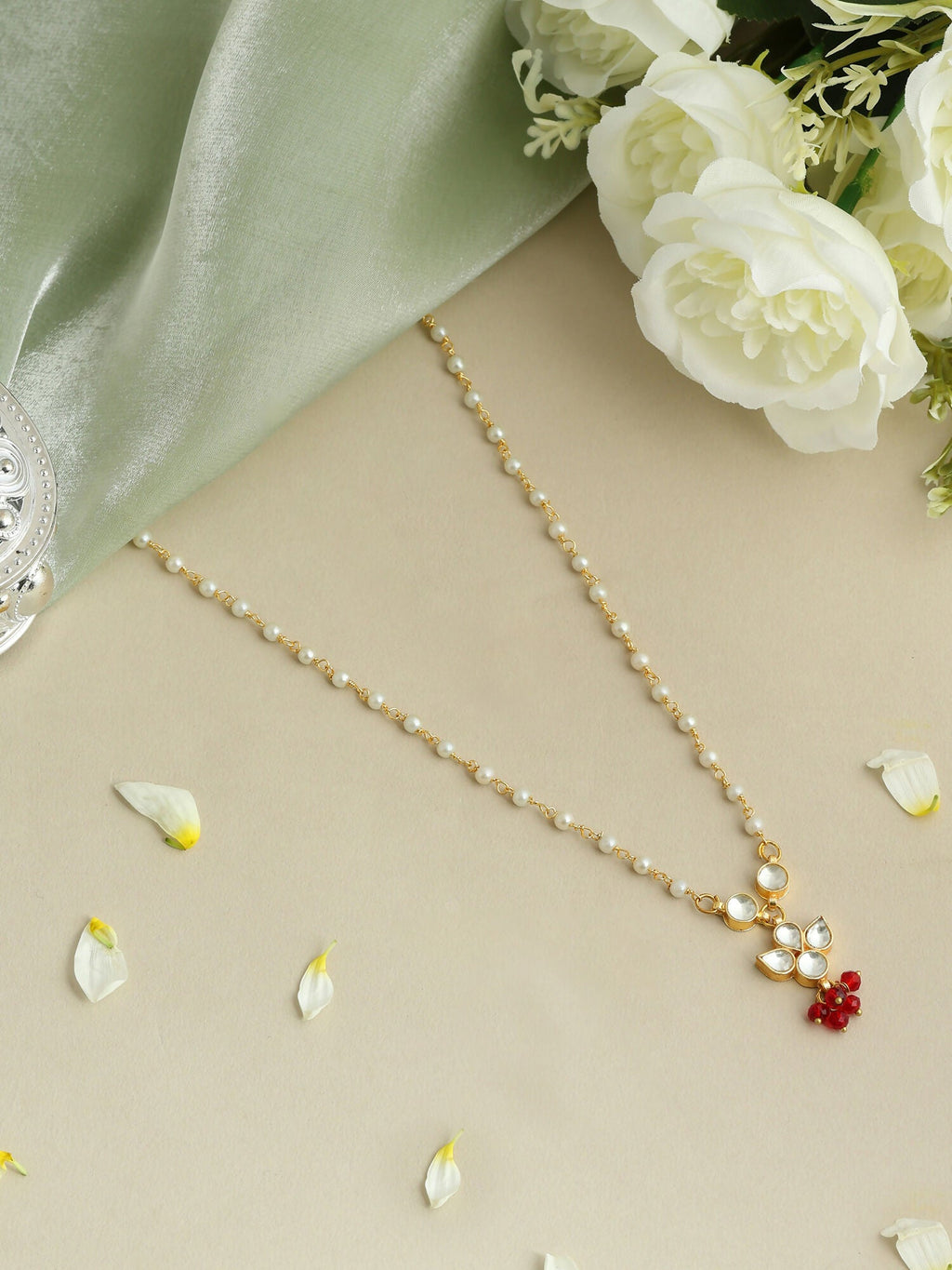 Ruby Raang Royal Neck Piece - Distacart