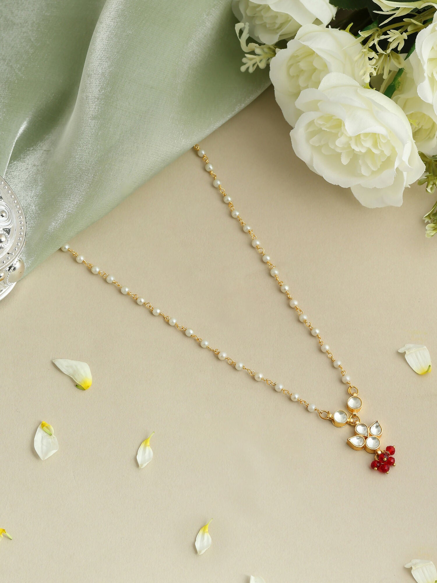 Ruby Raang Royal Neck Piece - Distacart