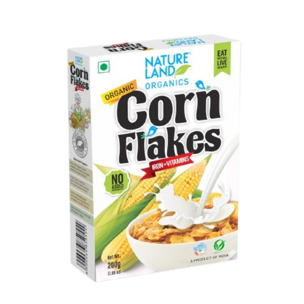 Nature Land Organics Corn Flakes
