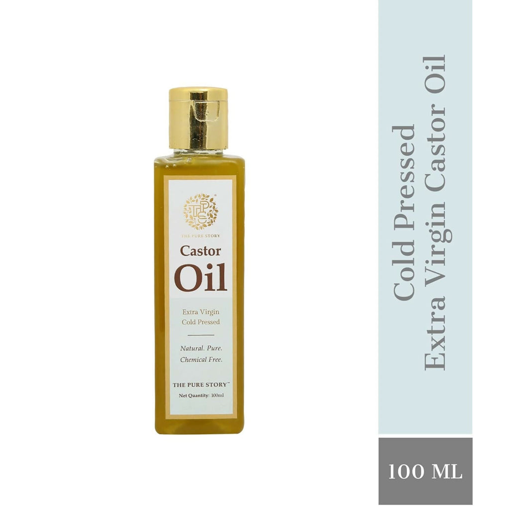 The Pure Story Natural Cold Pressed Castor Hair Oil - Distacart
