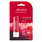 Jovees Strawberry High Gloss Lip Balm With Vit.E - Distacart