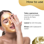 Pilgrim 24K Gold Facial Mask (Mini) For Glowing Skin And Restoring Skin Radiance - Distacart