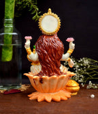 Shri balaji craft Marble Lakshmi Ji Sculpture for Pooja Room