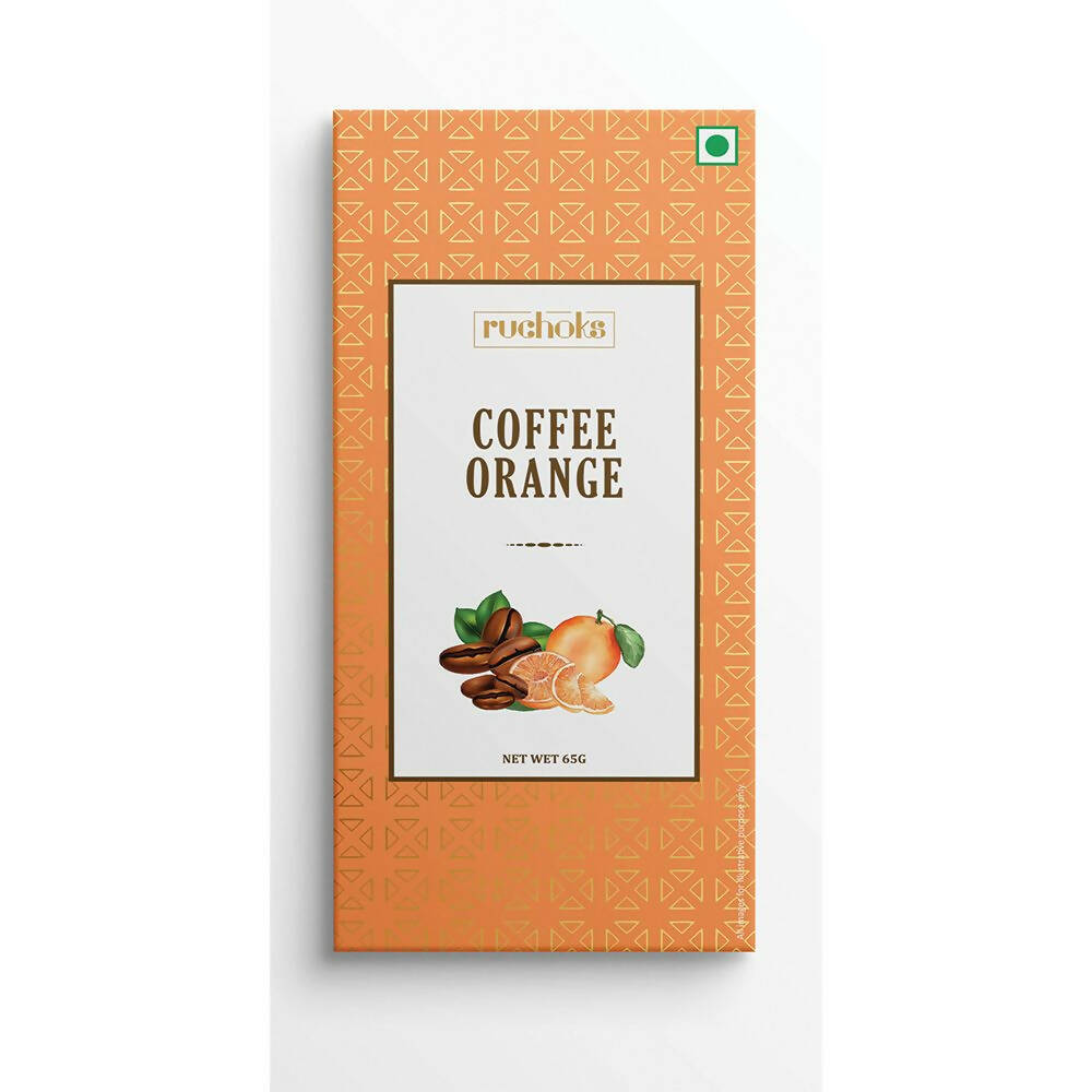 Dibha Ruchoks Valentines Special Coffee Orange Chocolate Bars