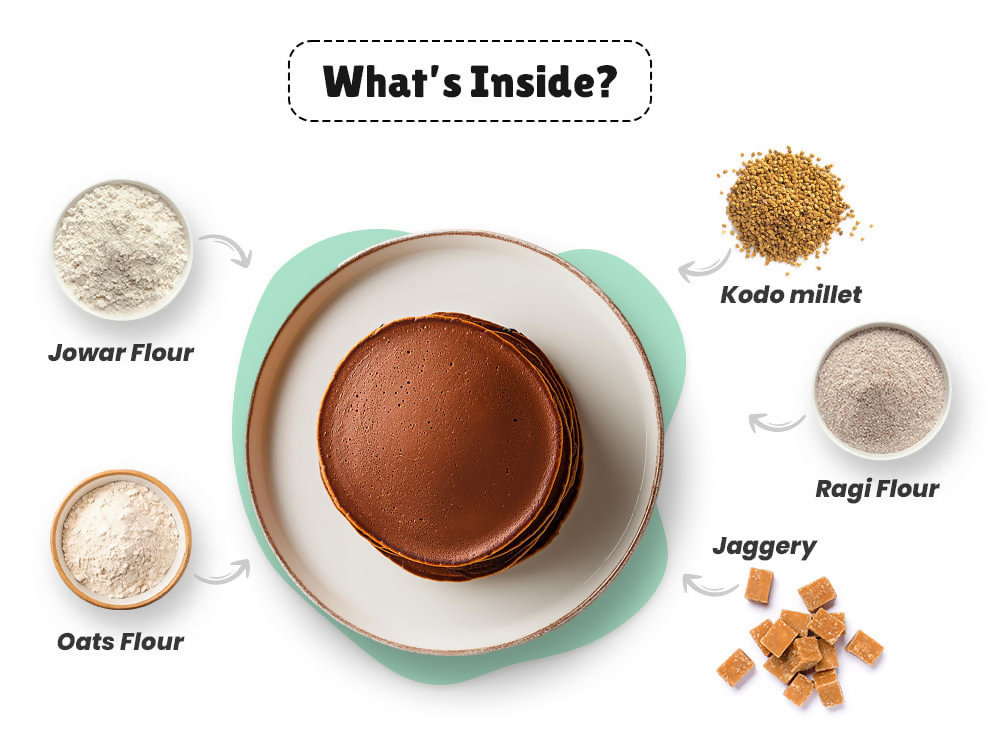 Little Joys Peanut Butter + Millet Pancake Mix Combo - Distacart