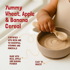Slurrp Farm No Added Sugar Instant Wheat Apple & Banana Cereal - Distacart