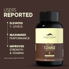 Rasayanam T-Charge Capsules (500mg) 3-in-1 Testosterone Supplement for Men with Sj - Distacart