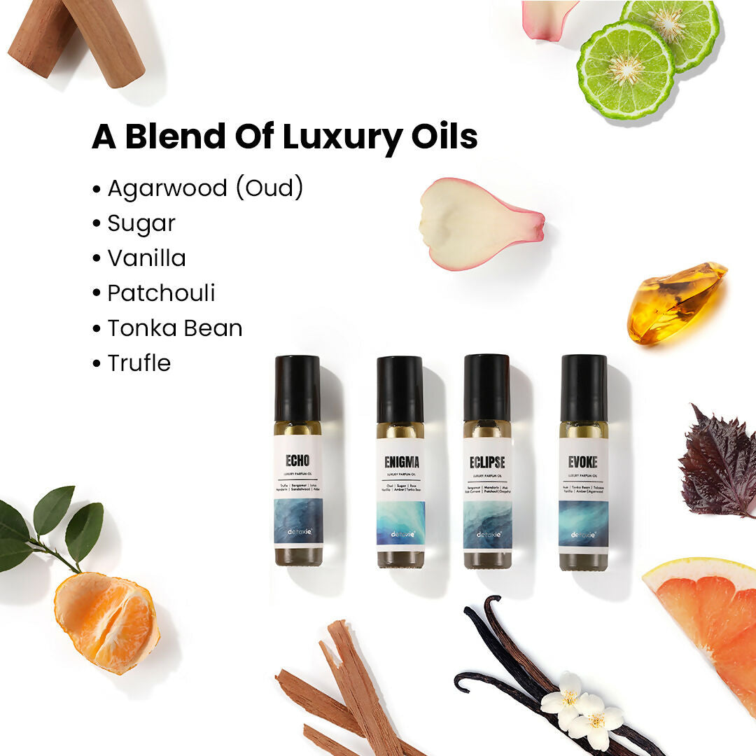 Detoxie Luxury Parfum Oil (Attar) Combo