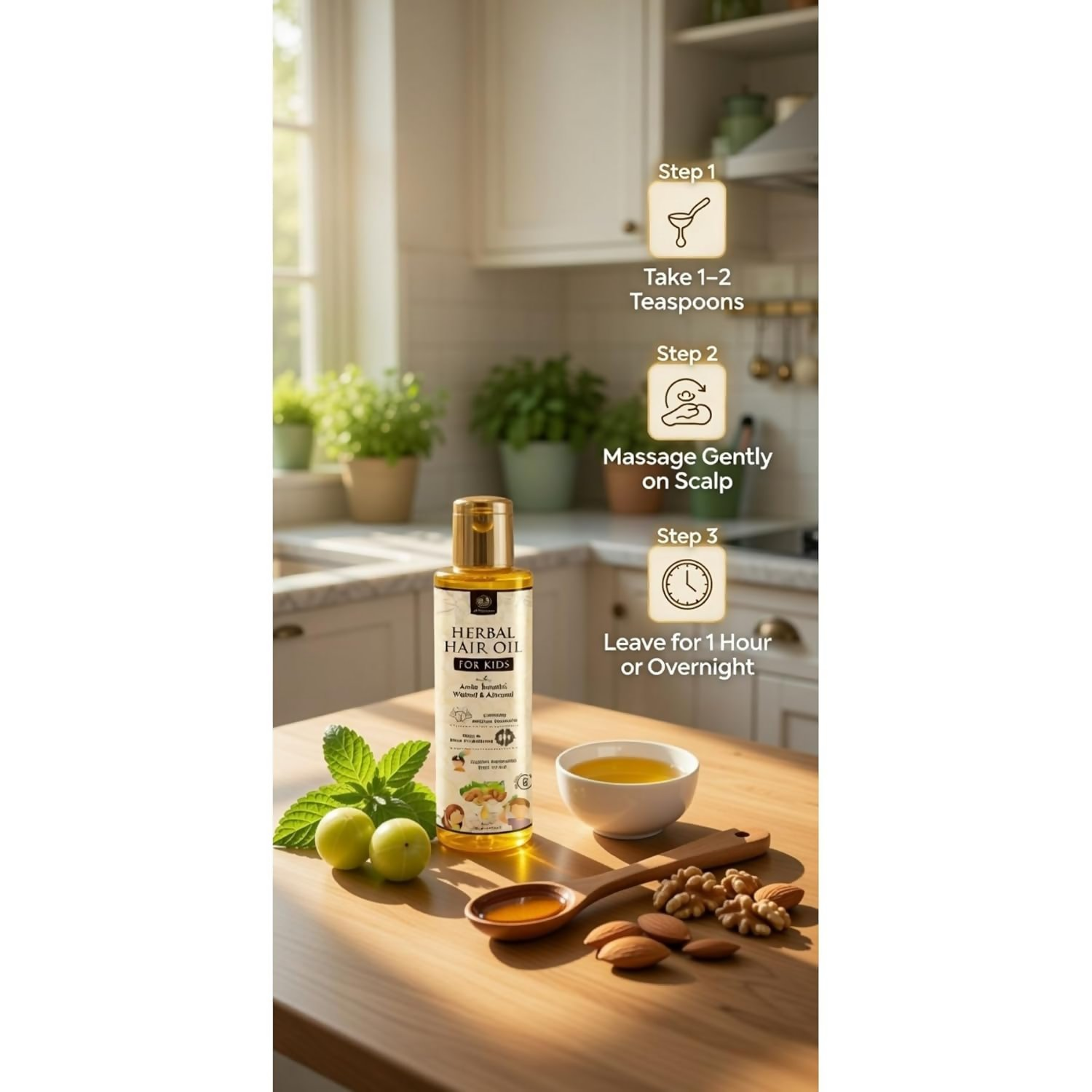 Al Masnoon Herbal Hair Oil For Kids