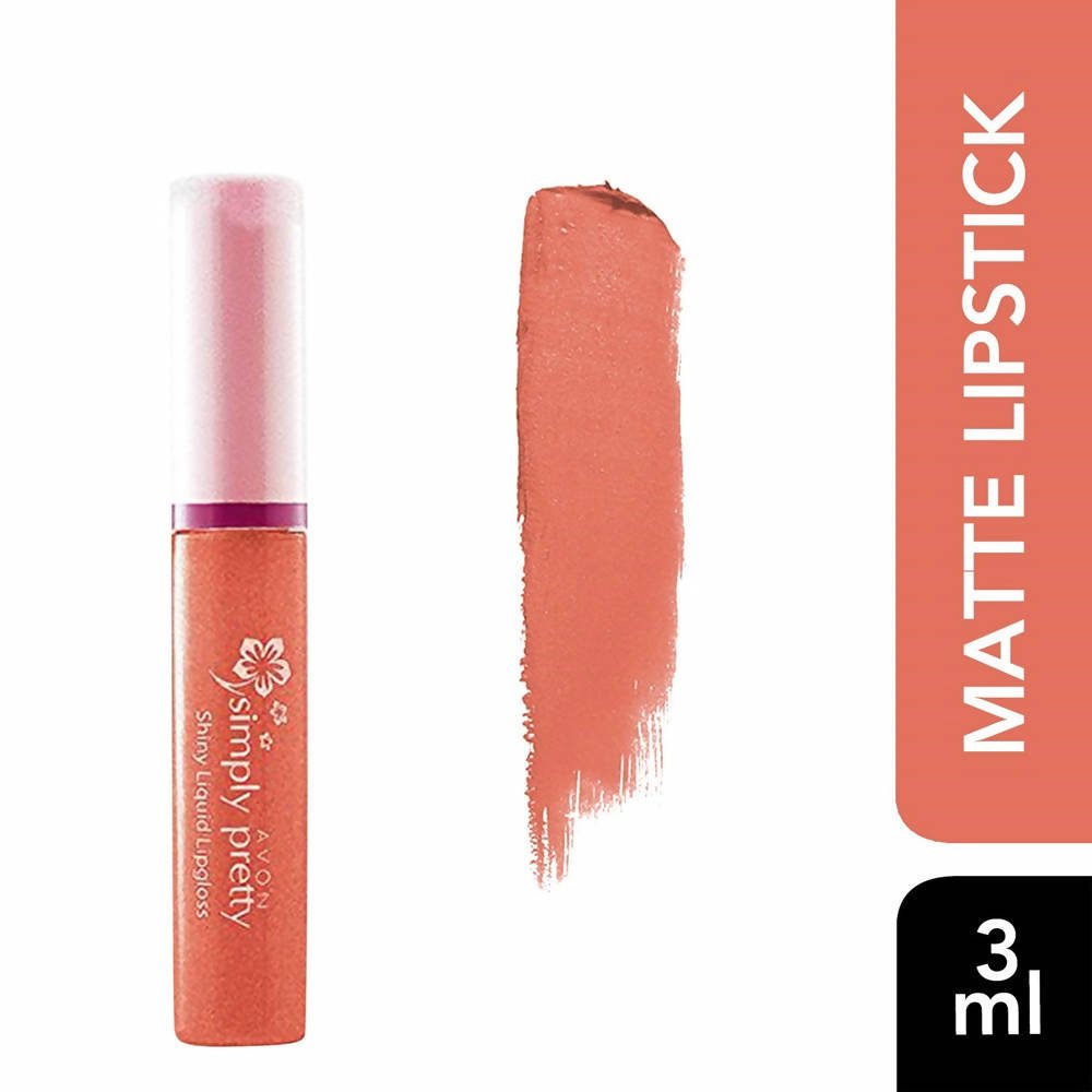 Avon Simply Pretty Shiny Liquid Lipgloss - Caramel Shine
