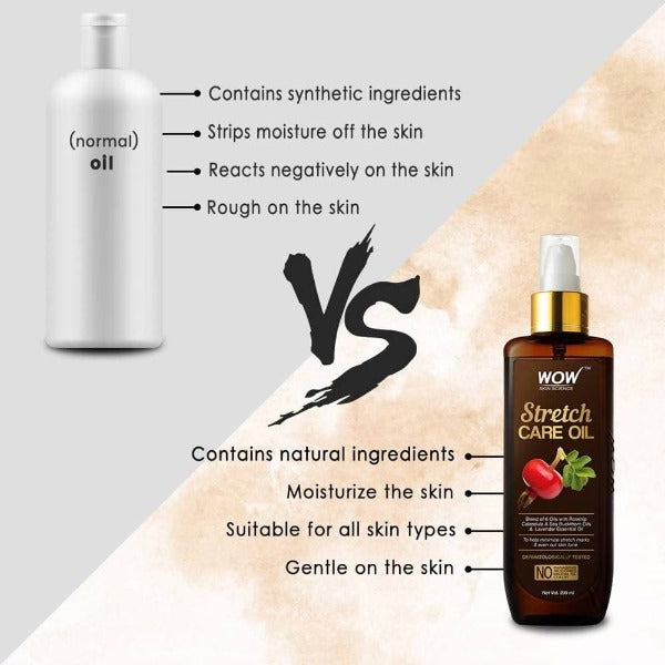 Wow Skin Science Stretch Care Oil